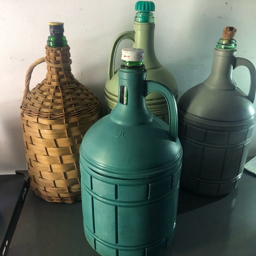 Demijohns 15 pieces
