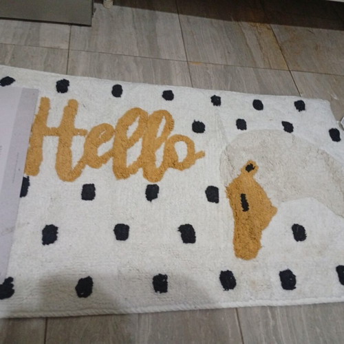 Bathmat 54x86 cm made of 100% cotton, new