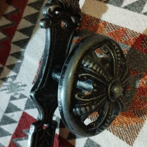 Vintage black coat hook new