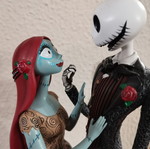 The Nightmare Before Christmas Jack & Sally Couture de Force figure 23cm, Disney Showcase