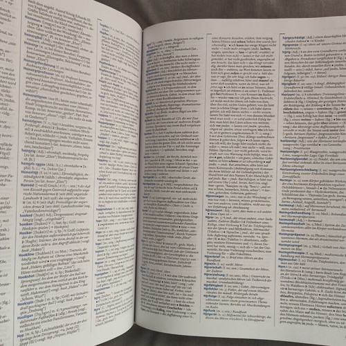 Brockhaus Wahrig Deutsches Wörterbuch German dictionary hardcover 9th edition