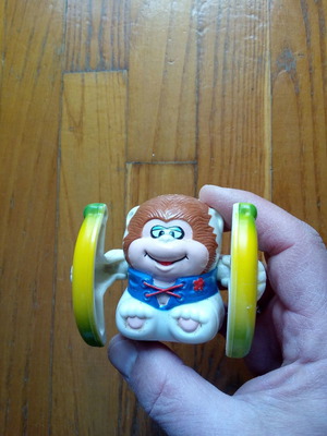 Παιδικό πλαστικό παιχνίδι του 70 καινούργιο που κάνει κολοτούμπες