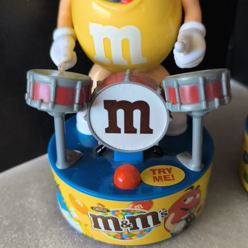 M&M's Rockstar collectible musical toys like new, set of two