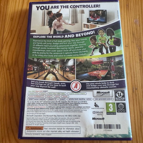 Kinect Adventures Xbox 360 game