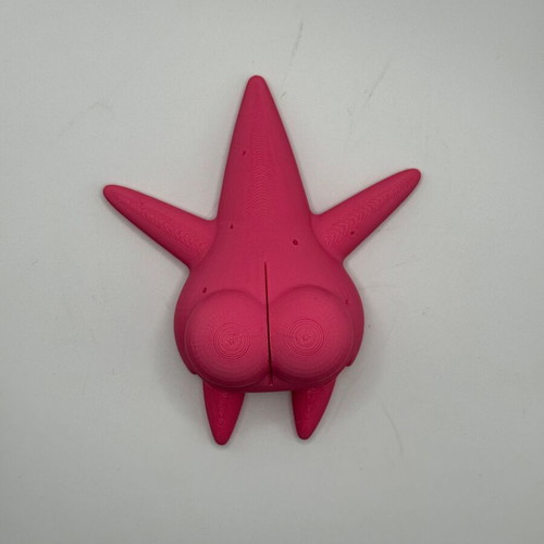 Patrick 3D Printed Magnet new with note holder