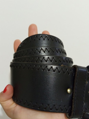 Ζώνη μεταχειρισμένη μαύρη 100cm