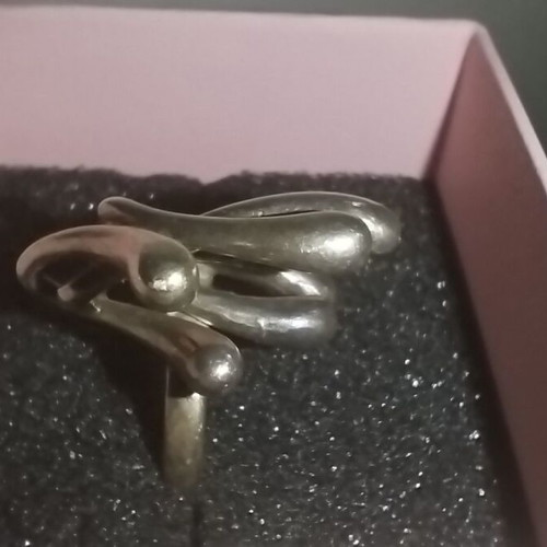 Handmade silver 925 ring like new, statement design