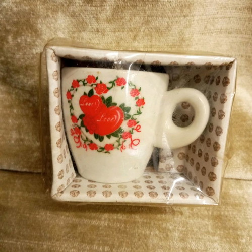 Coffee mug "Thank You" new from Indonesia
