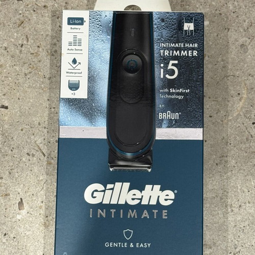 Gillette Intimate I5 Rechargeable Face Shaver new
