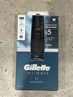 Gillette Intimate I5 Rechargeable Face Shaver new