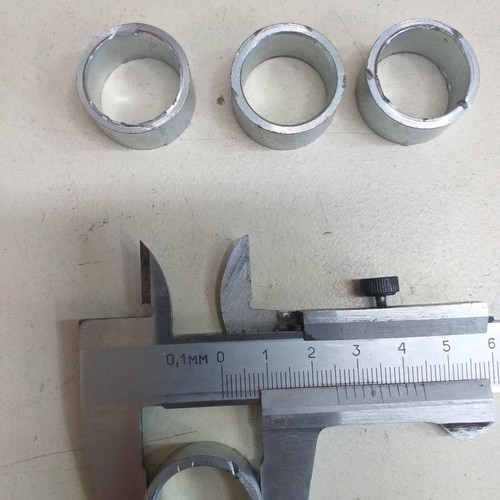 6204-2RS single-row ball bearings new, 20 pieces with 5 spacers