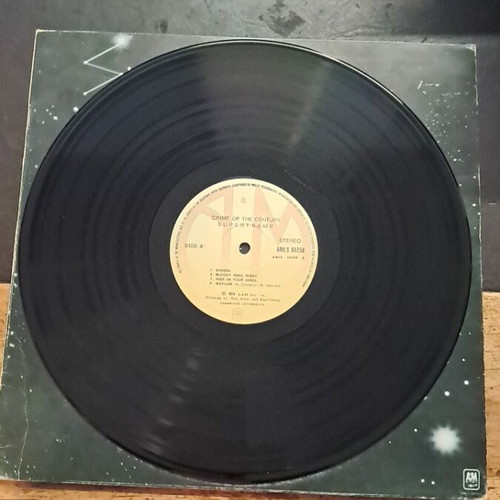 Crime of the Century Supertramp record used, good condition