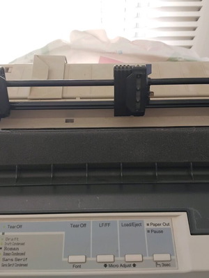 Epson LX-300+ II dot matrix εκτυπωτής σαν καινούργιος