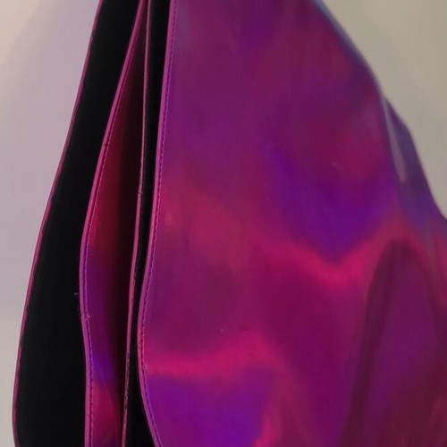 By Far Stevie 99 Knee High Boots New, Fuchsia Iridescent Size 41