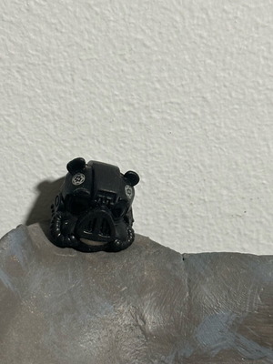 Black Stormtrooper Pig figure Angry Birds Star Wars like new (2013)