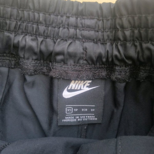 Nike Athletic Shorts size XS like new, black with white Swoosh