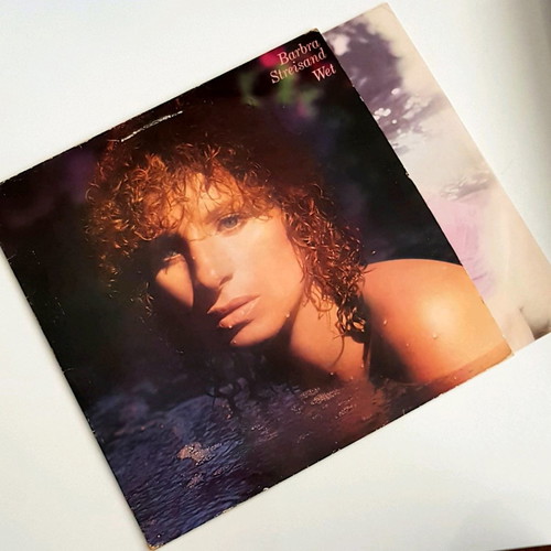 Barbra Streisand Wet vinyl record used, Dutch pressing 1979