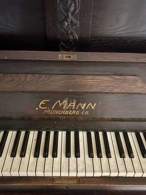 E.Mann piano used, old