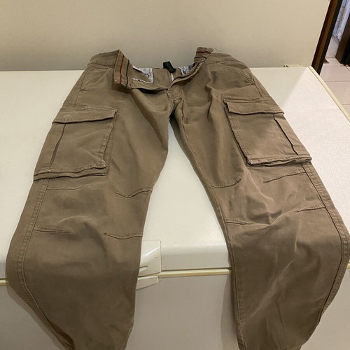 Beige cargo jeans size 48 collection