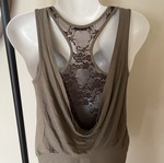 Sleeveless top with lace open back Toi&Moi new