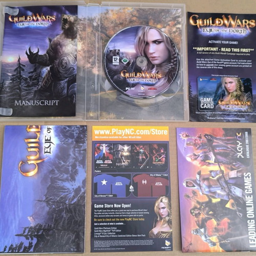 Guild Wars Eye of the North expansion PC game like new