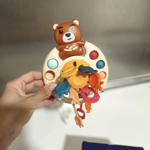 Funny Puller Baby Sensory Toy by YaLi Toys, silicone