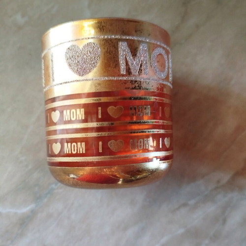 Vintage glass used from 1970 rare
