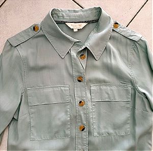 Πράσινο βεραμαν πουκάμισο τύπου σαφαρι