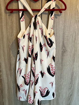 Zara short jumpsuit like new, black and white, XS