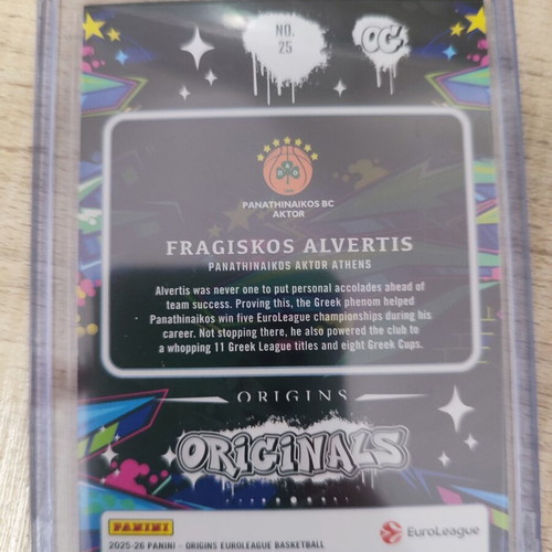 Fragiskos Alvertis Originals card like new, 25 limited edition