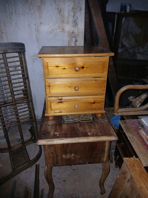 Nightstand made of solid wood like new