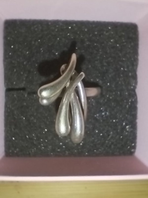 Handmade silver 925 ring like new, statement design