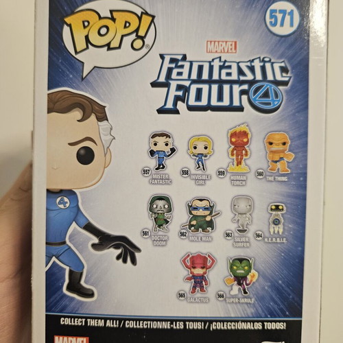 Mister Fantastic Funko Pop #571 like new with box
