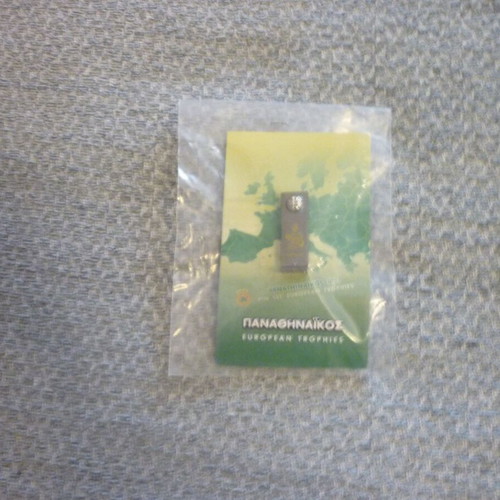 Collectible pin Panathinaikos 3rd European Bologna 2002 new