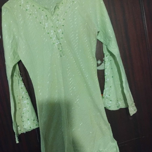 Caftan sea green, like new, size S