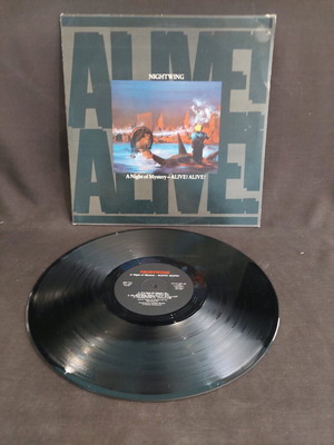 Nightwing A Night Of Mystery - ALIVE! ALIVE! vinyl used, rock