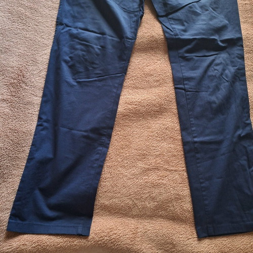 Men's blue cotton pants like new, size M, Richport
