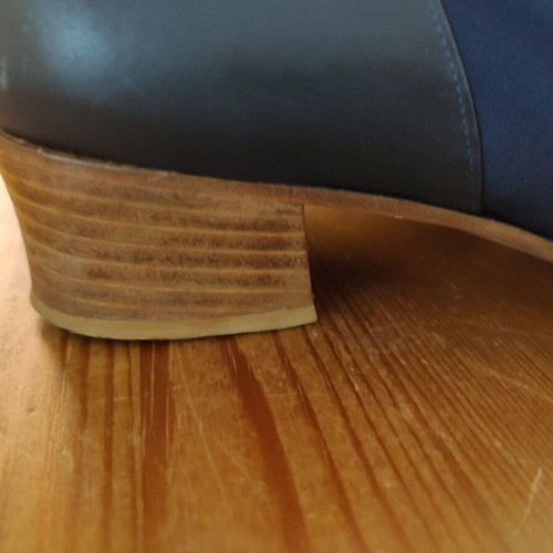 Leather Shoes G. Stefos (Blue)