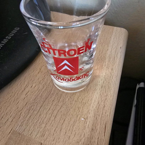 Citroen shot glass like new
