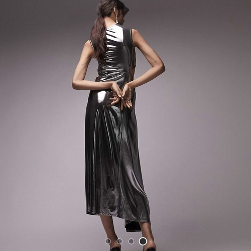 topshop silver maxi dress TOPSHOP: Women's Maxi Dresses and Full-Length Dresses