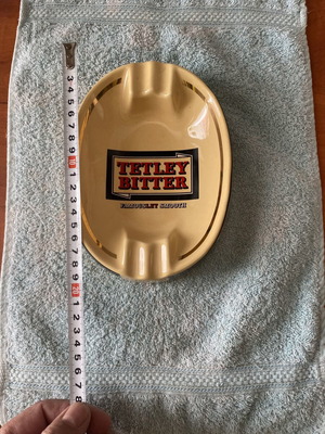 Promotional Tetley Bitter Ashtray like new