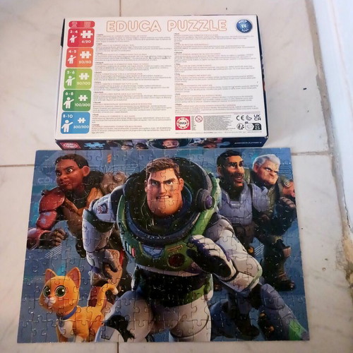 Lightyear Puzzle 200 pieces educa like new