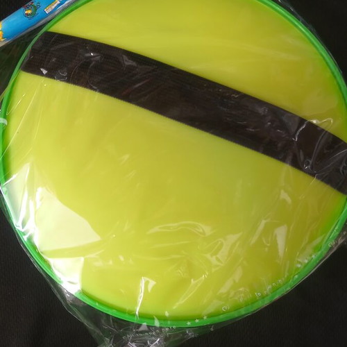 Plastic racket with suction ball new