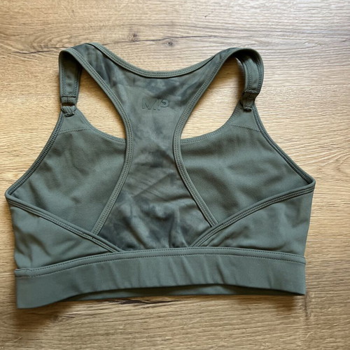 My Protein Sports Bra new, size M, green