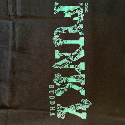 Funky Buddha t-shirt used, blue, size XS for 14 years