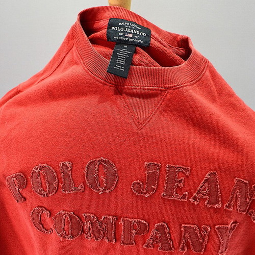 Polo Jeans Co. by Ralph Lauren vintage red crewneck sweatshirt size M