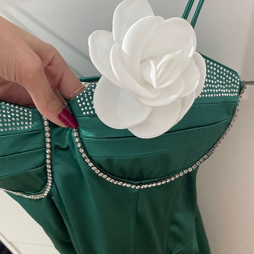 Green dress brand new