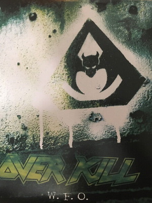 Overkill W.F.O. vinyl record used, metal