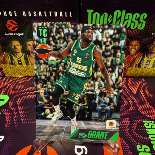 Top Class Euroleague 2025-26 card new, Panathinaikos, Jerian Grant