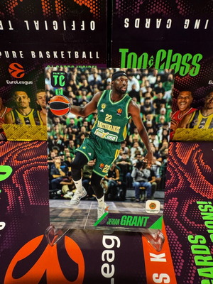 Top Class Euroleague 2025-26 card new, Panathinaikos, Jerian Grant